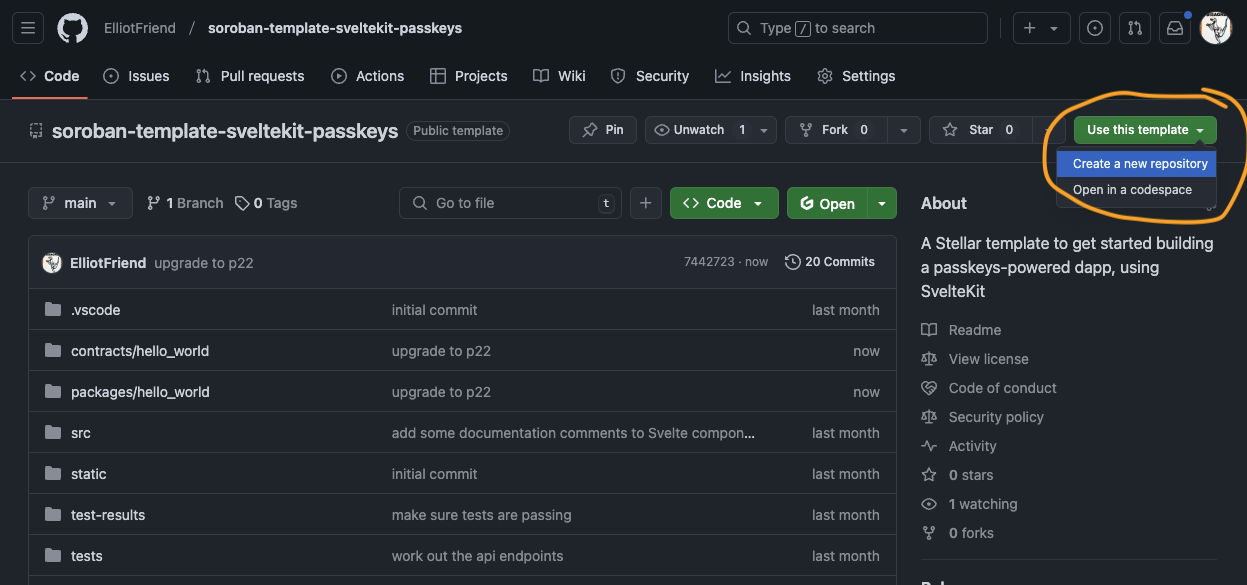 Github Template Project